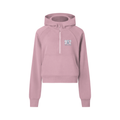 902 State Of Mind Cropped Half-Zip Hoodie