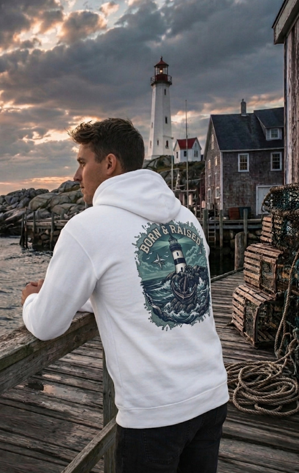 Signature series Born & Raised Hoodie.