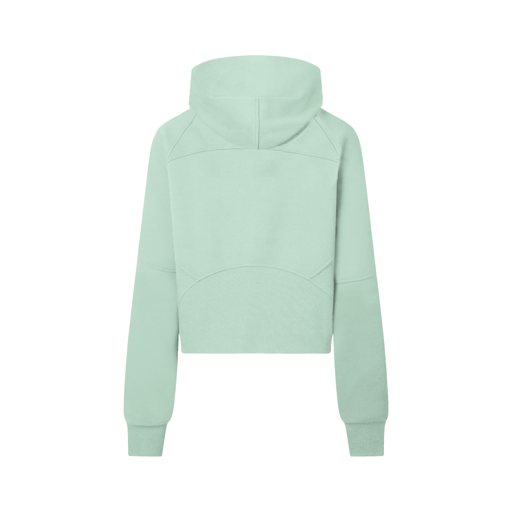 902 State Of Mind Cropped Half-Zip Hoodie
