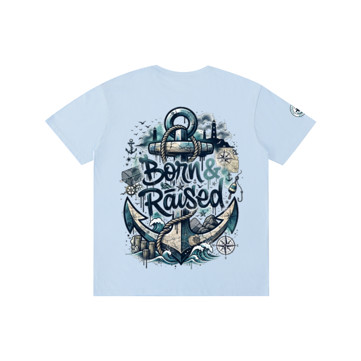 Born & Raised Anchor Tee