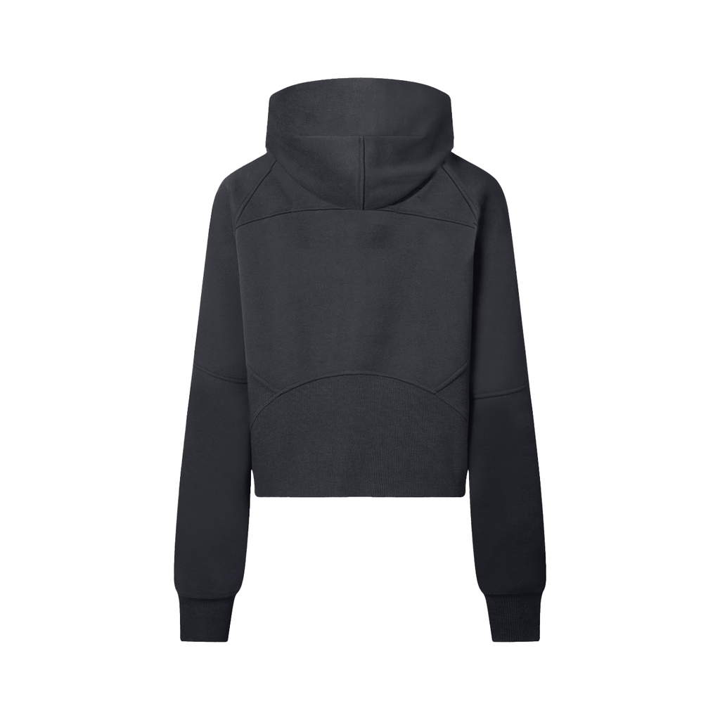 902 State Of Mind Cropped Half-Zip Hoodie