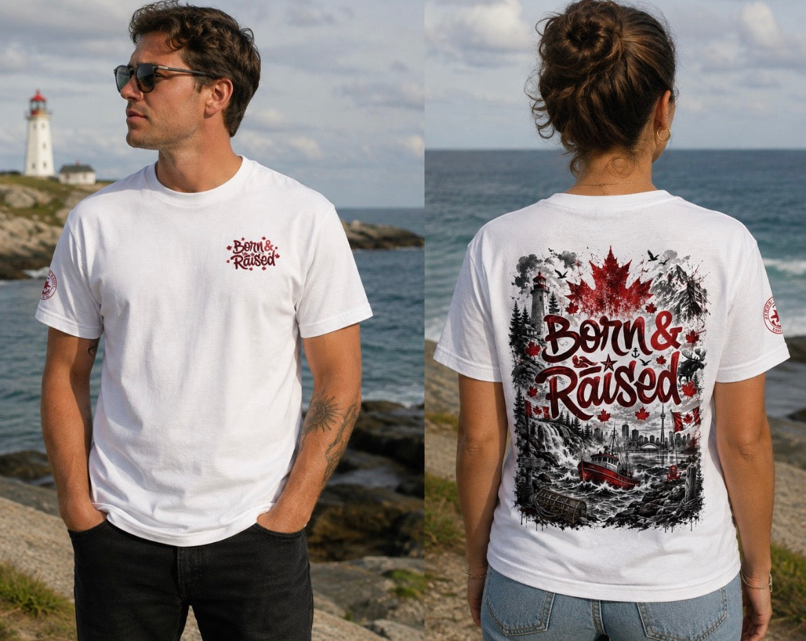 Born & Raised Canadian Tee